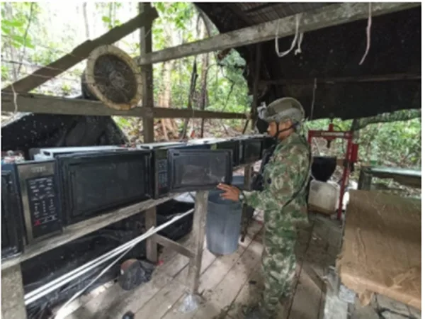 Otro golpe al narcotráfico, destruyeron laboratorio que procesaba 4 toneladas de droga en Nariño