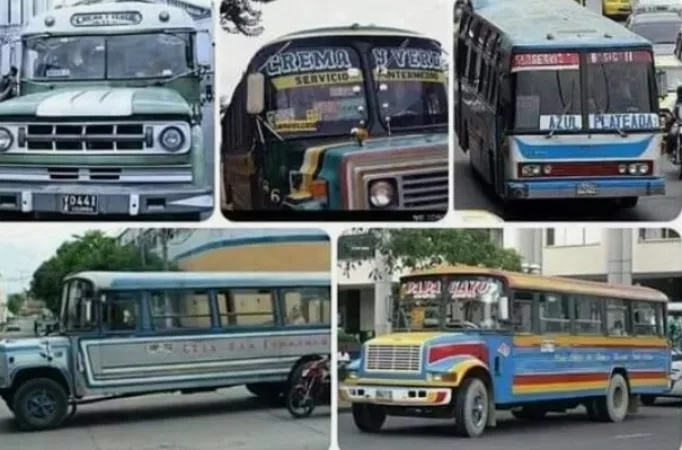 La historia del transporte público en Cali: ¿por qué habían buses de colores?