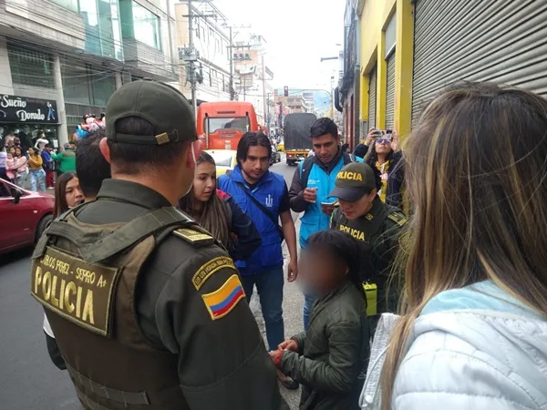 La rescataron de la mendicidad: En Pasto niña embera era explotada y utilizada para pedir limosna