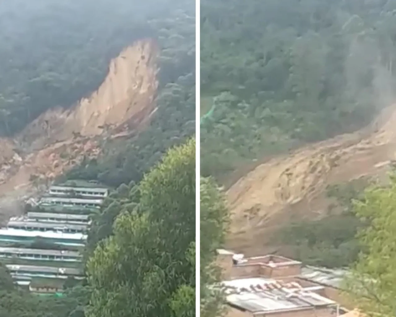 deslizamiento de Medellín