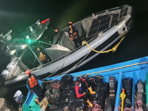 En aguas de Nariño cayó millonario cargamento de droga que iba a Centroamérica