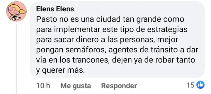 Comentarios de la implementación foto multas en Pasto