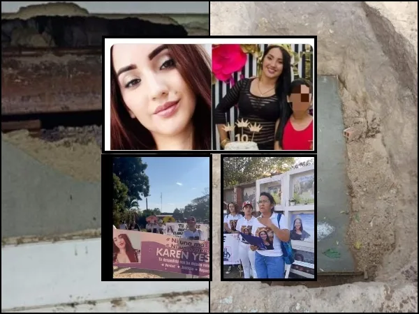 La tumba de Karen la han profanado varias veces, "sicarios le dispararon" y ahora "no dejan descansar en paz"