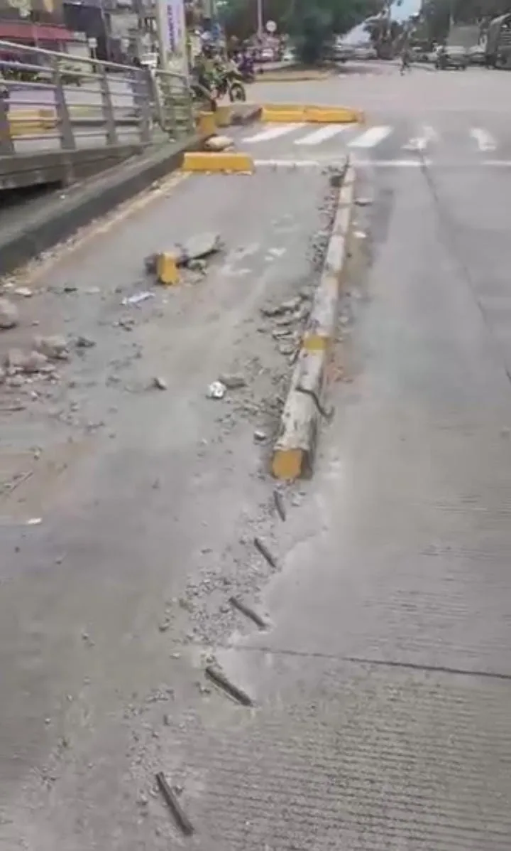 En el oriente de Cali, denuncian acumulación de residuos en estación del MIO "eso es una escombrera"