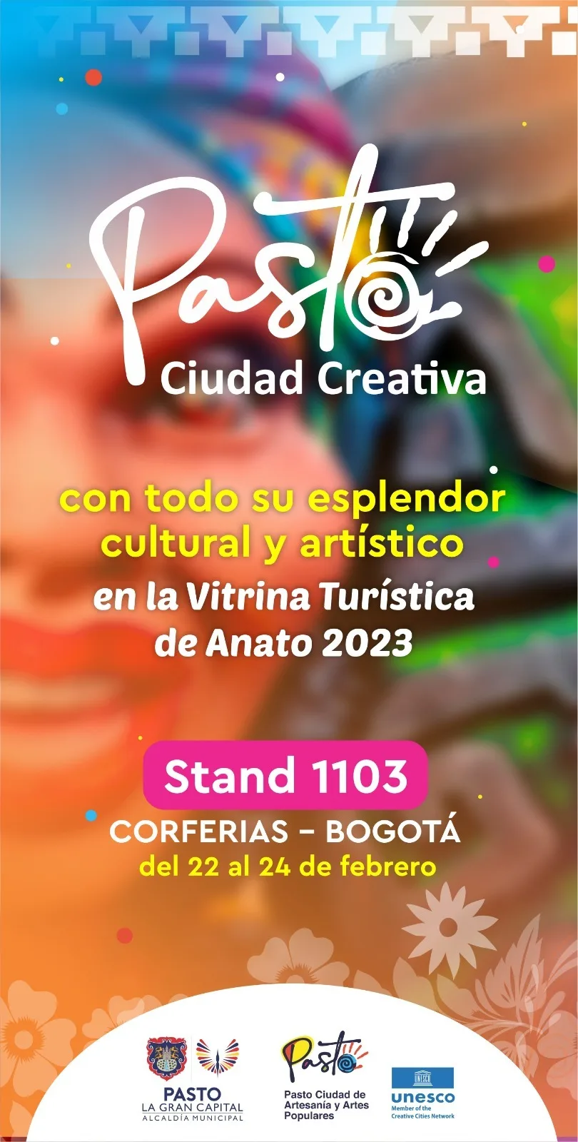 La ciudad de Pasto invitada a la feria turística Anato 2023 en Bogotá 