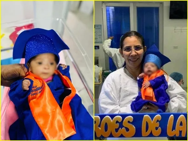 Con honores, los valientes prematuros, recibieron el título de guerreros de la vida