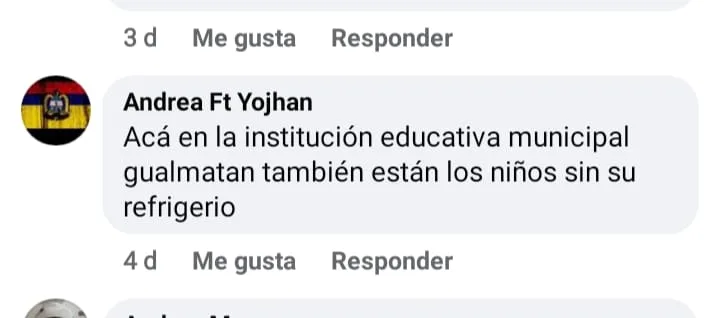 Institucion Educativa Gualmatan no llego el PAE