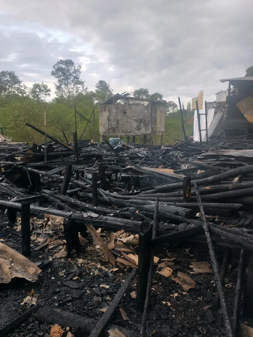 San Yú Buenaventura incendio