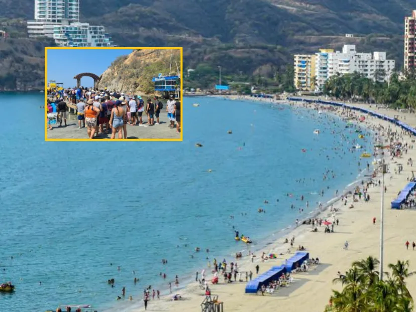 Se acabó el puente festivo y nuevamente Santa Marta entre los destinos preferidos para los turistas en Colombia