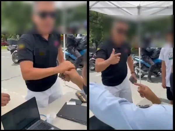 "Bájame el h#$p dedo...yo tengo uno de hierro": El "usted no sabe quién soy yo" de coronel del Ejército al tránsito