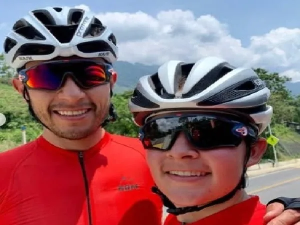 Jonathan Paredes, ciclista boyacense fallecido en accidente de tránsito.