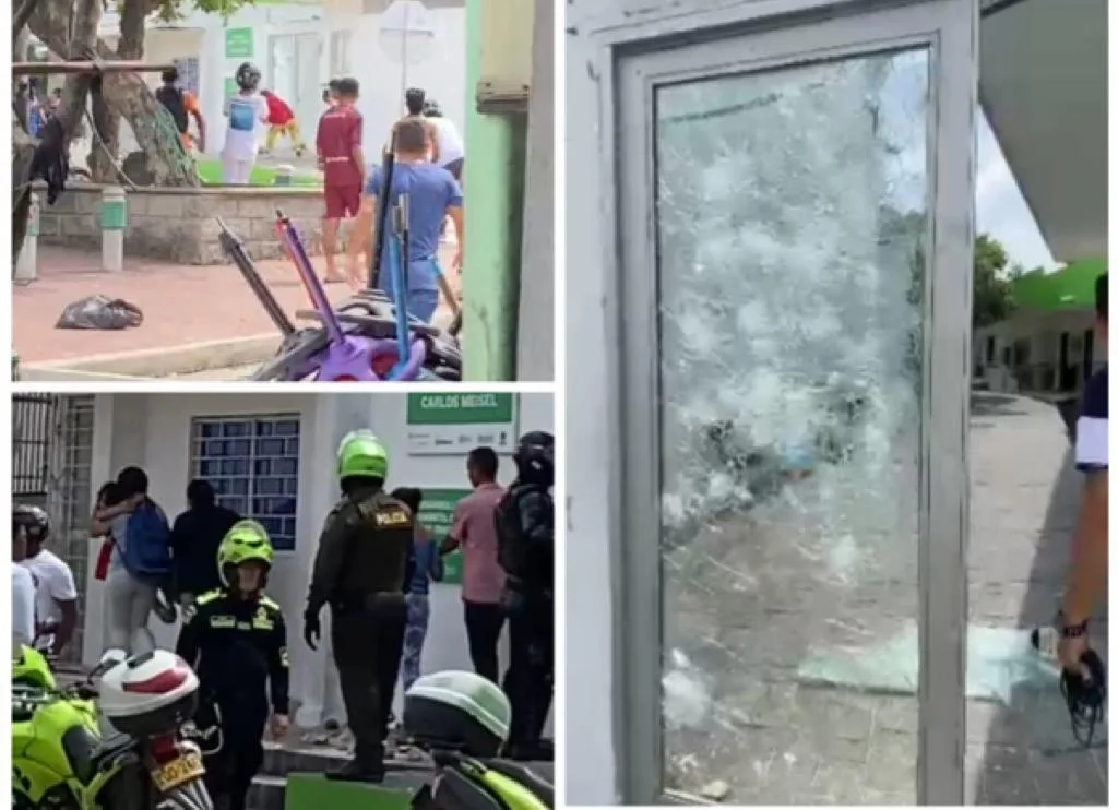 Desmanes y enfrentamientos desató un presunto abuso a una niña de un CDI, en Barranquilla