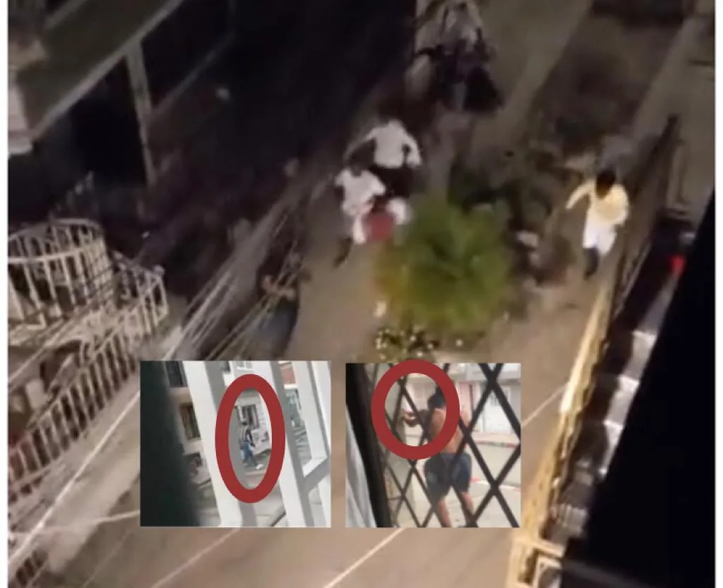 El Rodeo enfrentándose a tiros