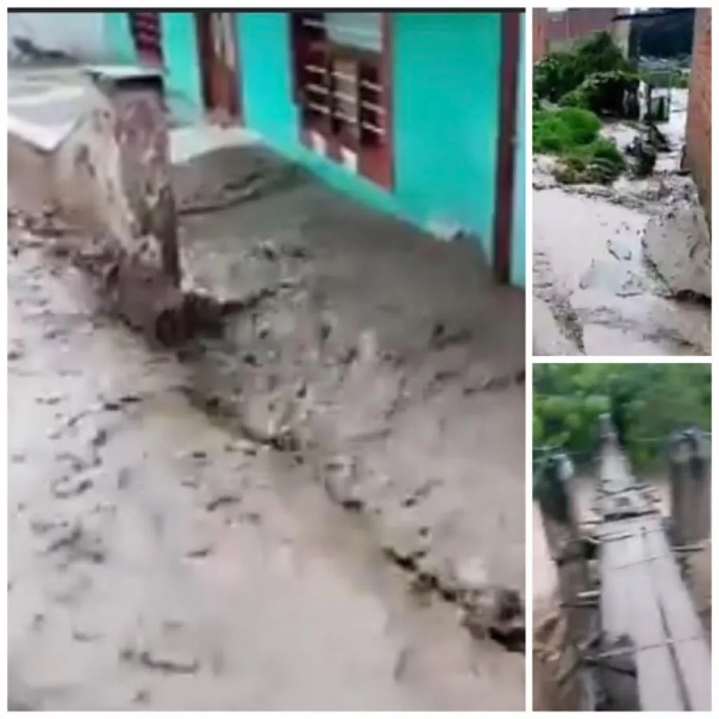 La Cruz río inundó