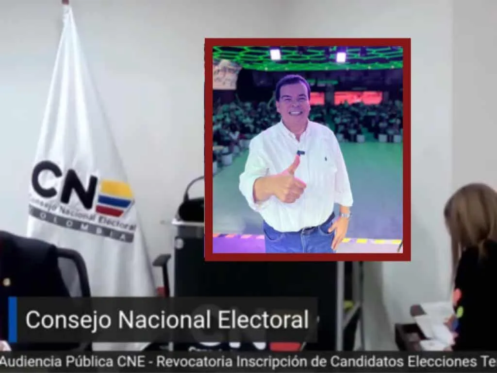 Roberto Ortiz "tranquilo" con su candidatura, el CNE ratificó su inscripción