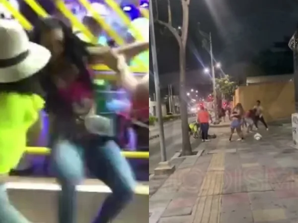 Domingo de Carnaval y nuevamente hubo peleas en calles o estaderos de Barranquilla