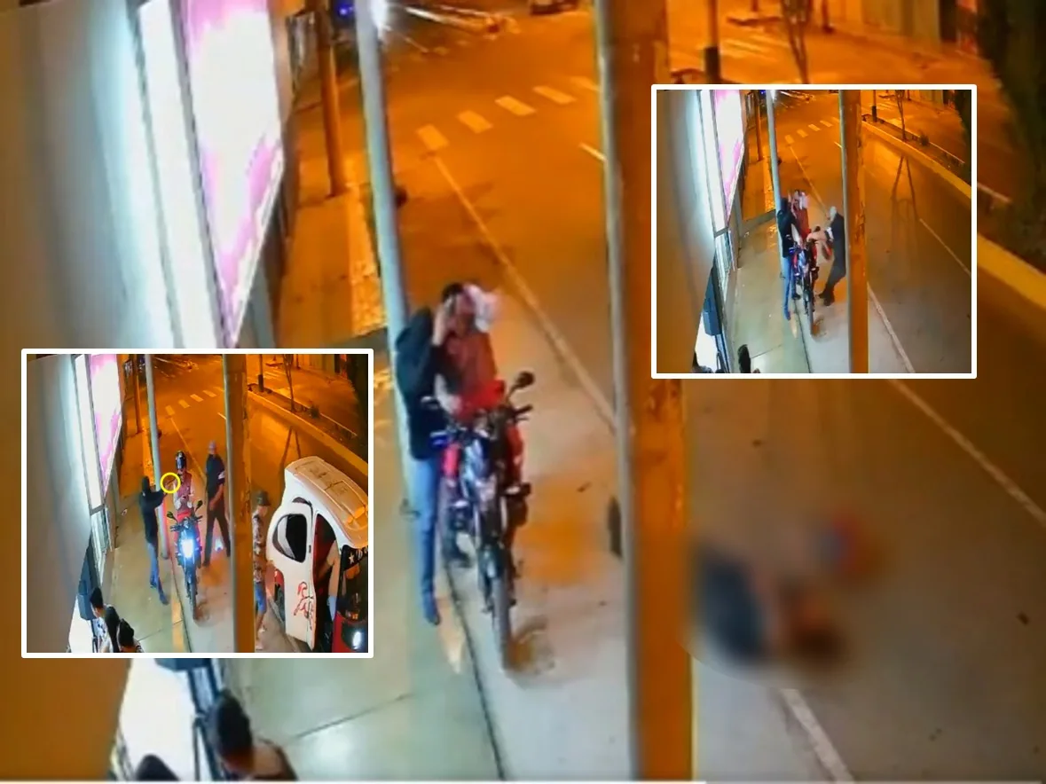 Perú: Ladrones robaban a motorizado, uno de ellos disparó y terminó matando por error a su cómplice