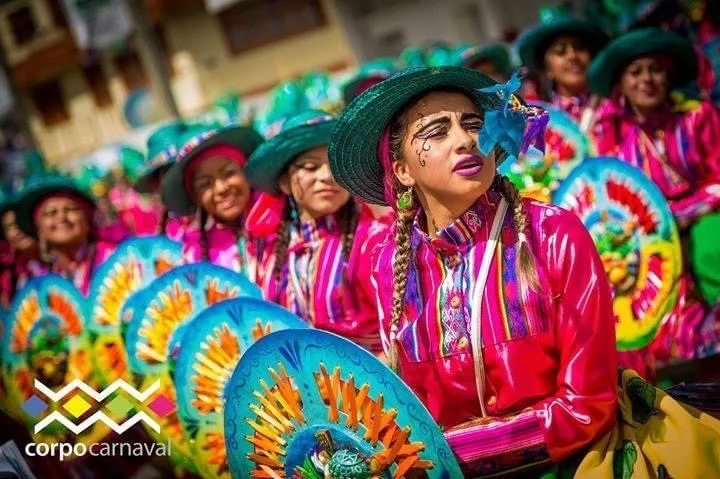 Proyección Goretti carnaval de Pasto