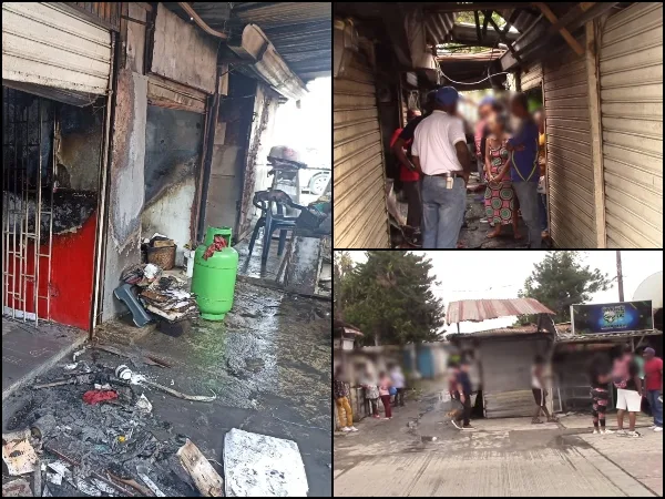 El temor de las víctimas de los kioskos incinerados en Buenaventura, creen habría sido provocado