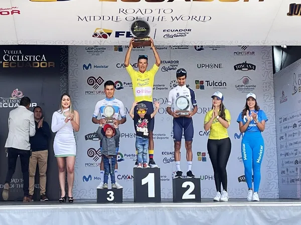 Triunfo internacional: el nariñense Robinson Chalapud se coronó campeón de la vuelta a Ecuador