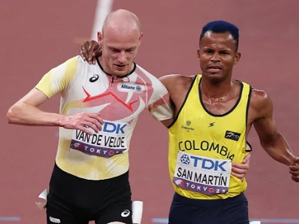 Carlos Sanmartín, atleta colombiano.