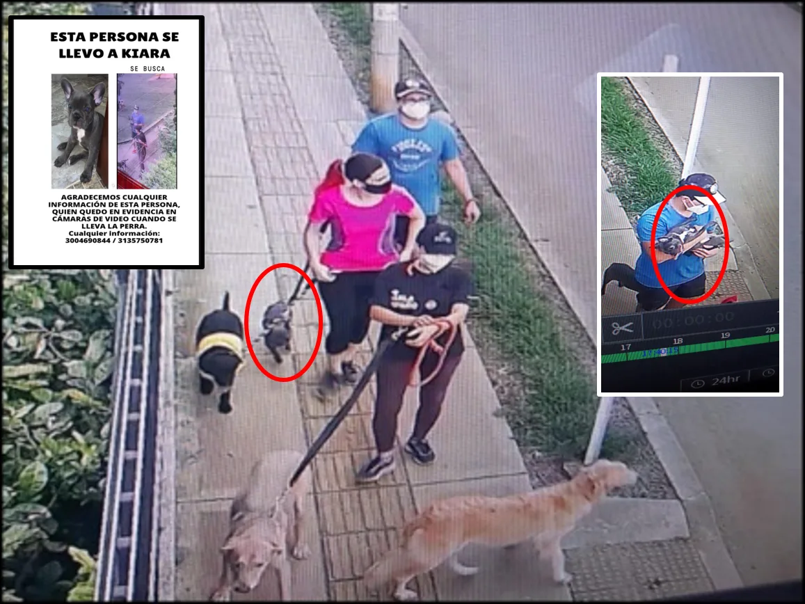 En Cali buscan a Kiara, se la llevaron y huyeron: quienes la tomaron quedaron grabados, tratan de ubicarlos