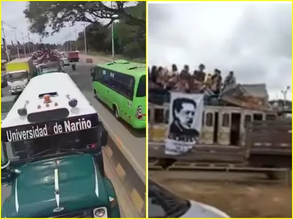 En el Suroccidente y Colombia el paro se mantiene: viajan manifestantes y Minga indígena