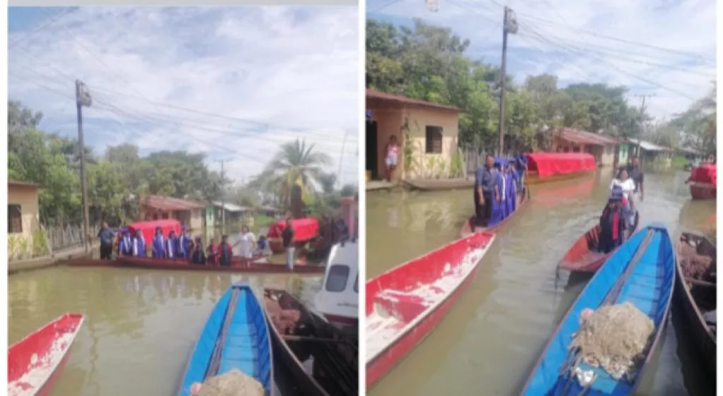 Isla del Coco mojana sucreña canos niños graduados