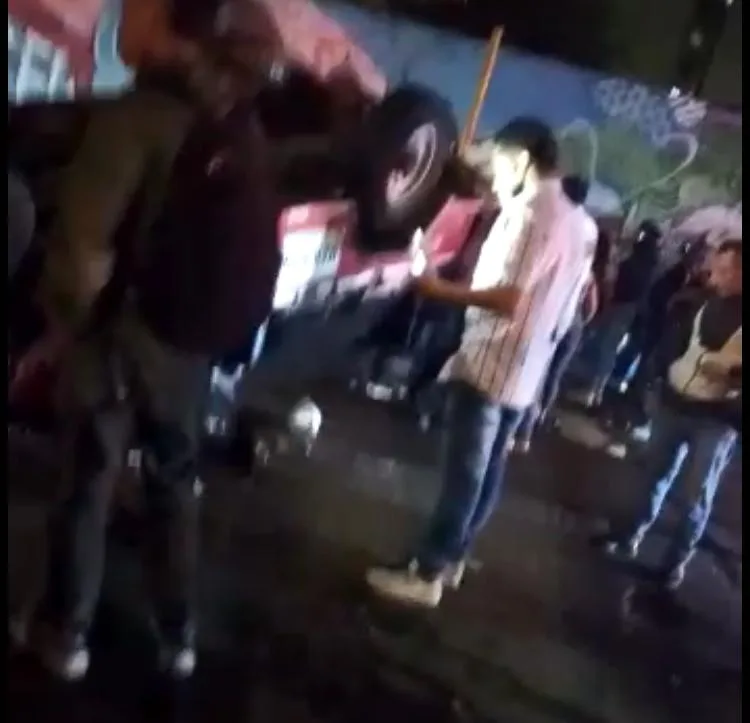 guala accidentada en Cali