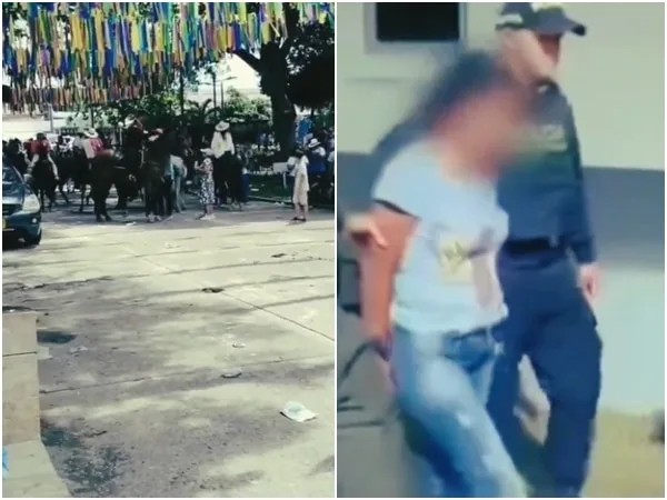 Mujer detenida en el Festival de San Juan por apuñalar a un caballo en Natagaima, Tolima