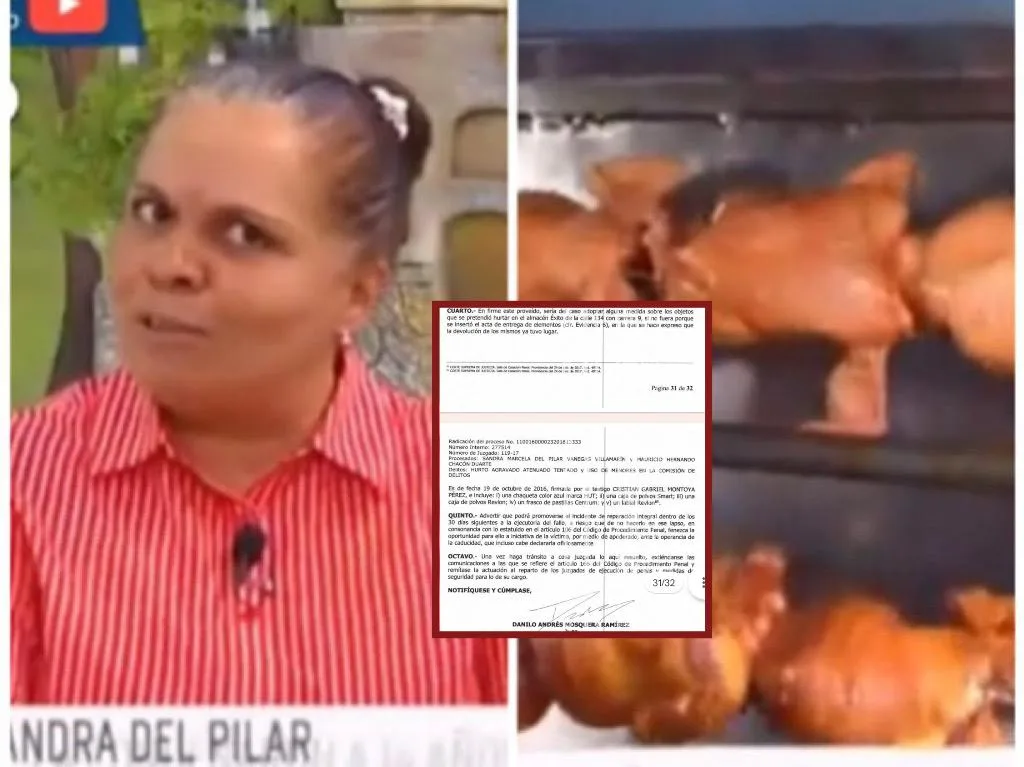 "Nunca existió el pollo asado", revelaron la sentencia contra una mujer y su marido condenados a 13 años de cárcel en Bogotá