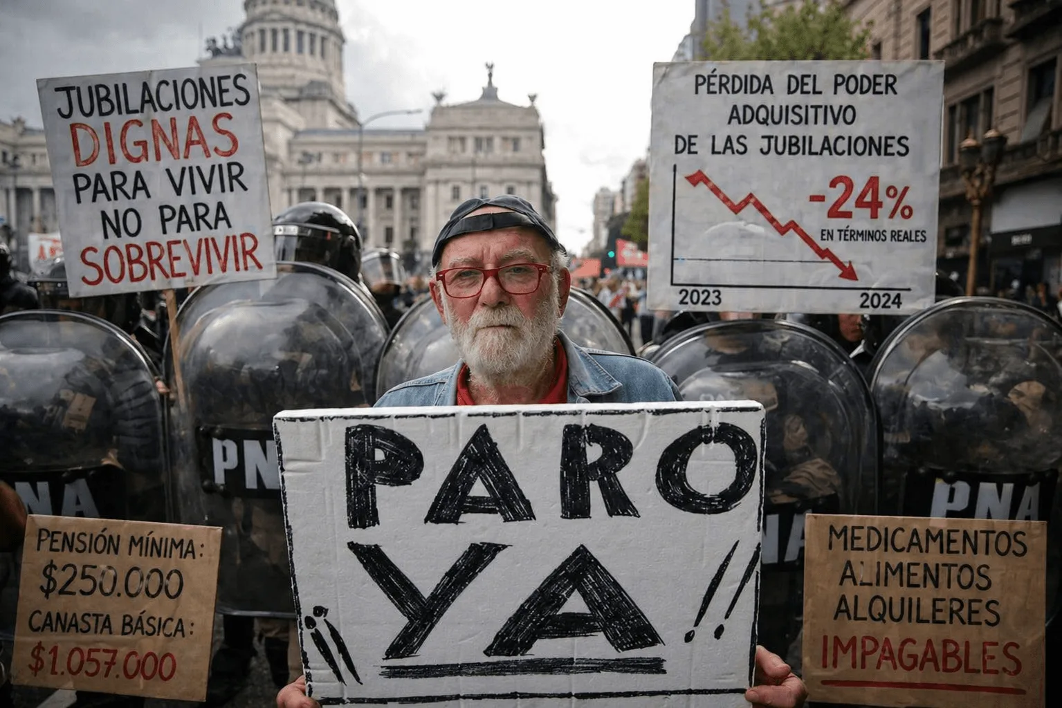 jubilados en Argentina