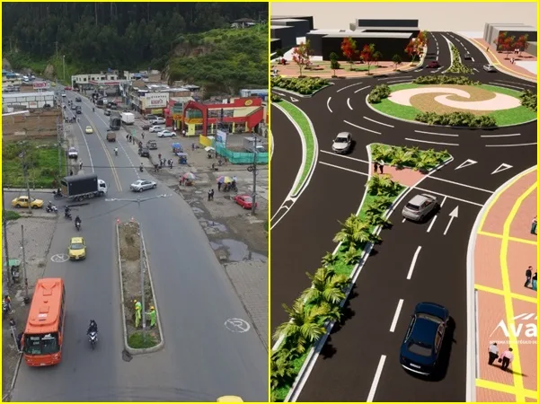 Destinarán $6.400 millones para proyecto vial de la Glorieta Chapal y obras de la carrera Cuarta de Pasto
