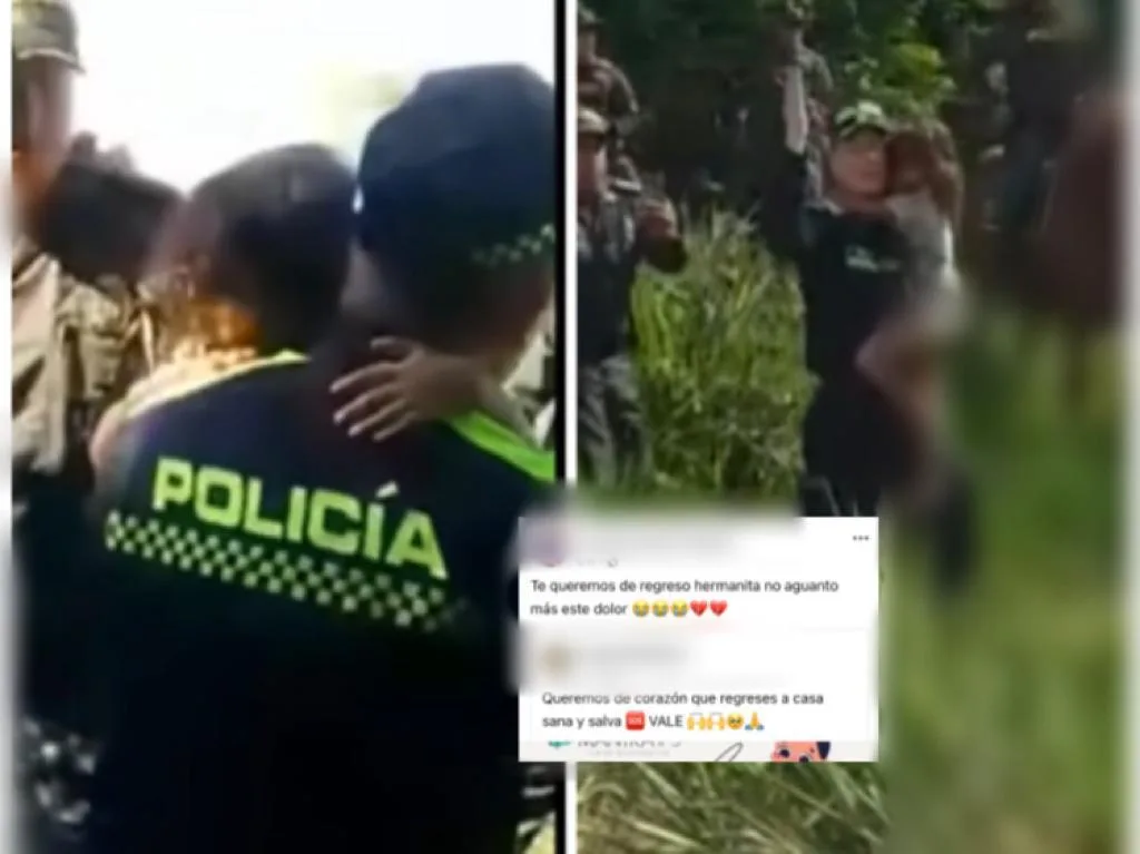 ¡La encontraron viva!, la pequeña Valentina estaba en un matorral: una perra, la gente y la policía la rescataron