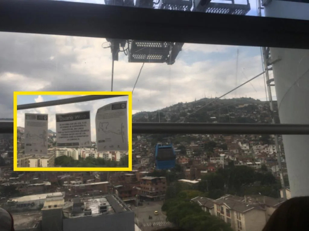 MIO Cable Cali suspensión por mantenimiento