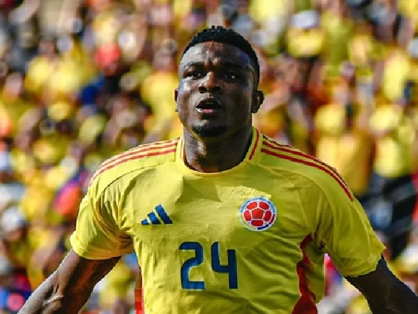 Jhon Córdoba, delantero de la Selección Colombia.