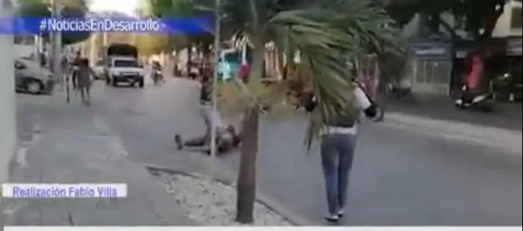 Santa Marta desarmó al ladrón