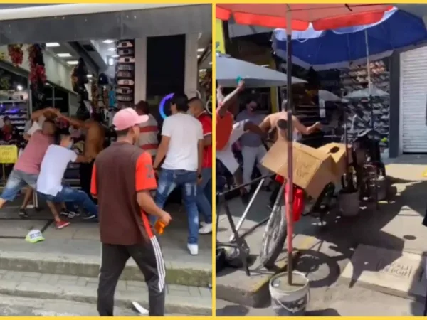 Otra nueva golpiza a presunto ladrón en el centro de Cali: "Vamos a matarlo" gritaba la gente