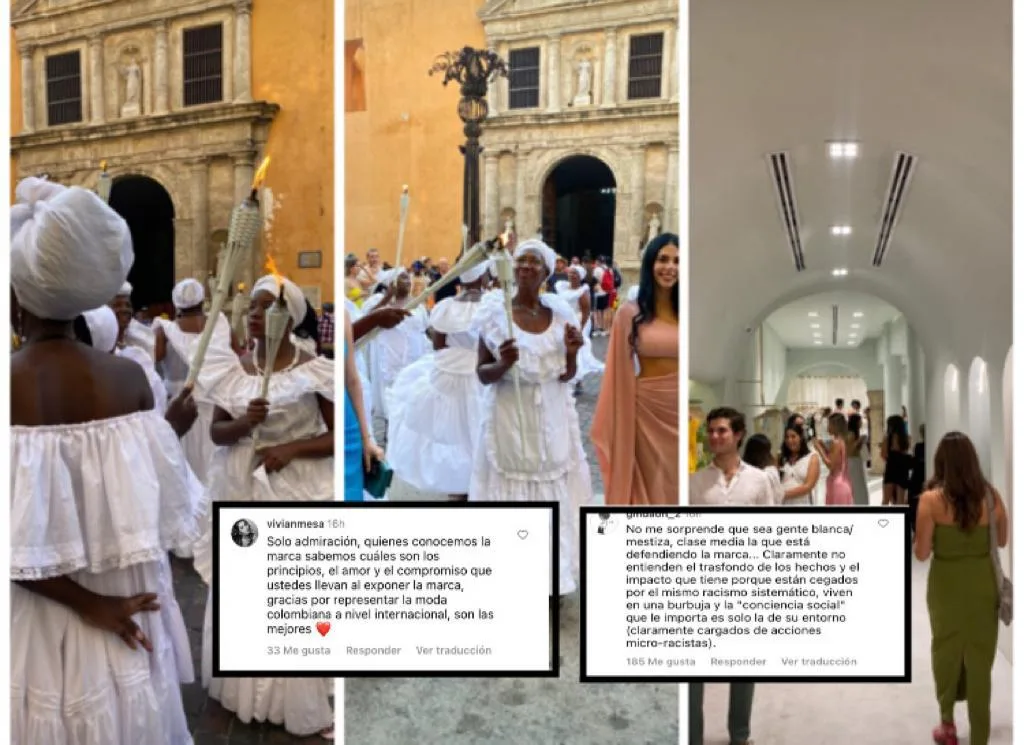 "Las llevaron fue de adorno sin respetar la historia", polémica por palenqueras en una tienda de moda en Cartagena