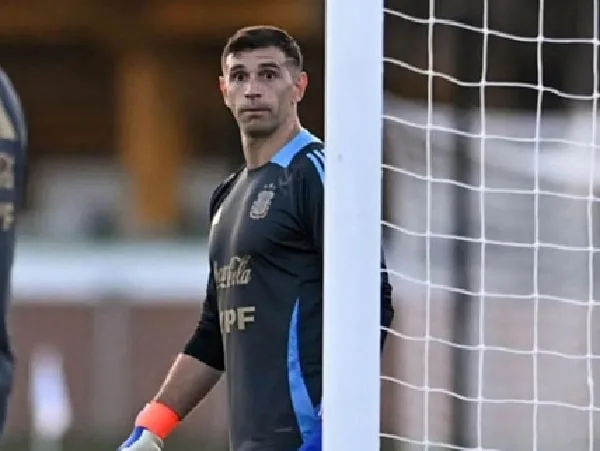 'Dibu' Martínez, arquero de la Selección Argentina.