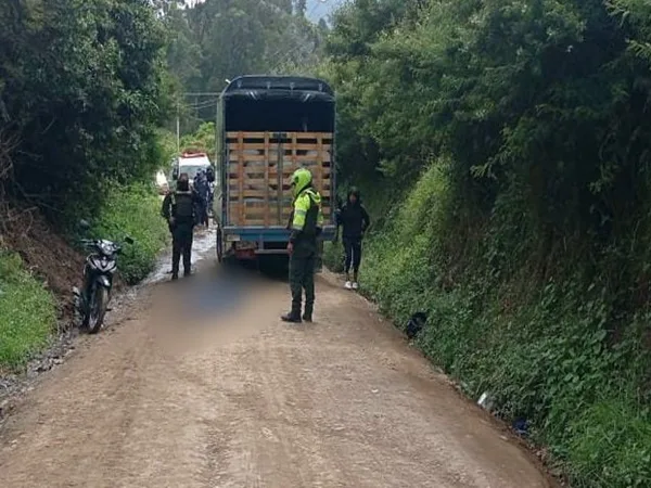 Niña de 9 años murió en accidente de moto en Pasto, iba con su madre cuando se volcaron