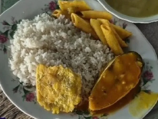 Almuerzo de 5.000 pesos en Aguachica, Cesar.