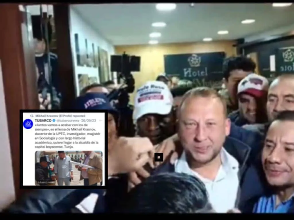 'Tunjanosky': El profesor ruso que será alcalde en Colombia, ganó en Tunja