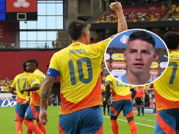 James Rodríguez, jugador de Selección Colombia.