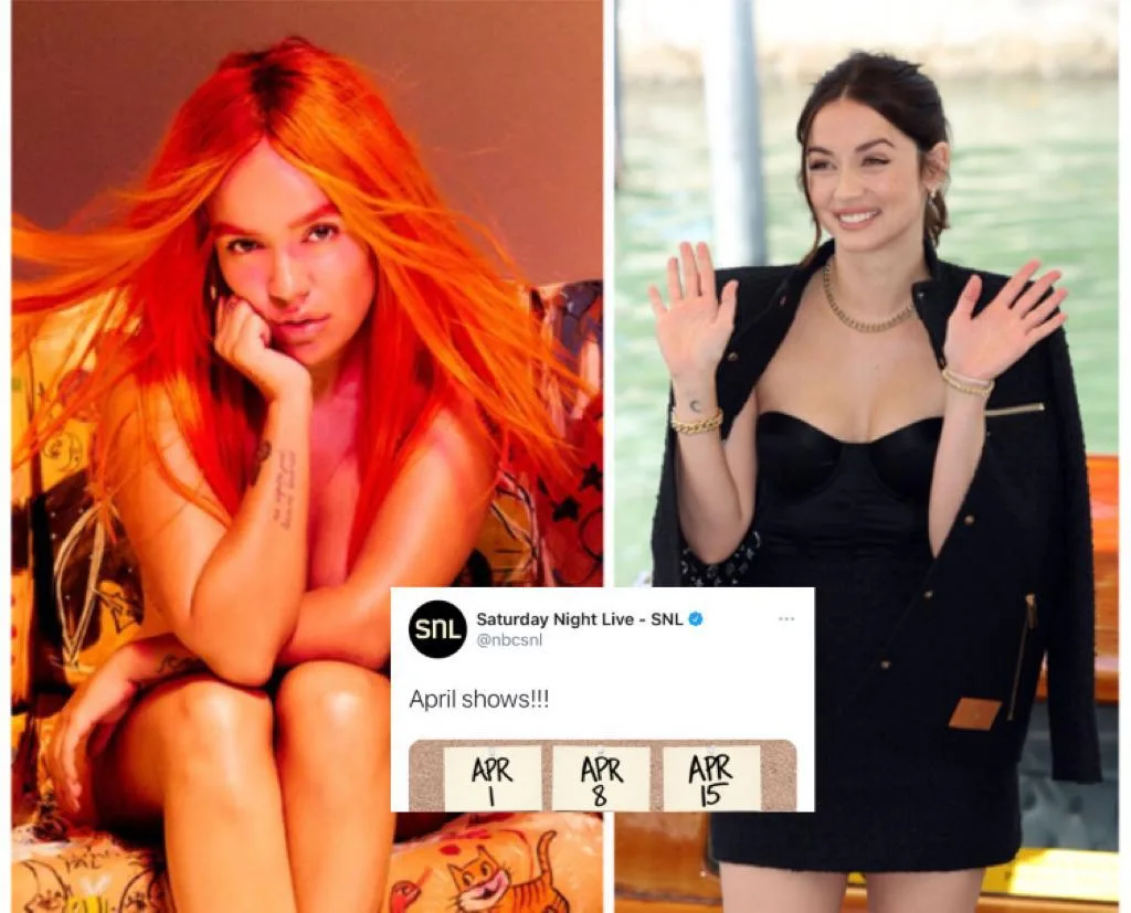 Karol G junto a Ana de Armas: la consagración de la colombiana en la televisión estadounidense con Saturday Night Live