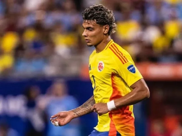 Richard Ríos, jugador de la Selección Colombia.