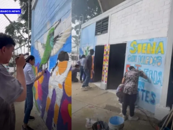 Murales, deporte y solidaridad: encuentros que abren oportunidades en el barrio Terrón Colorado
