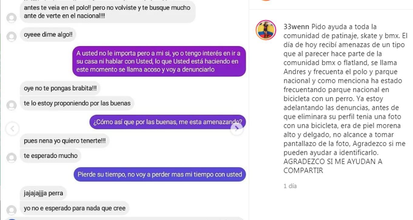 de la joven