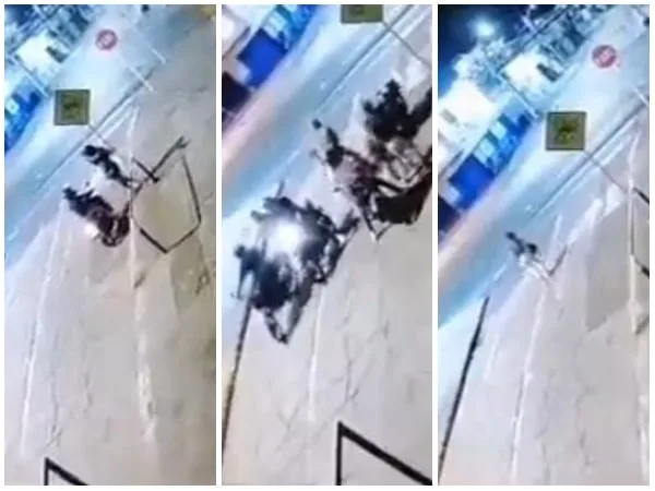 Mientras hablaban en el centro de Cali, llegaron varios sujetos y "dejaron a pie" a motociclista