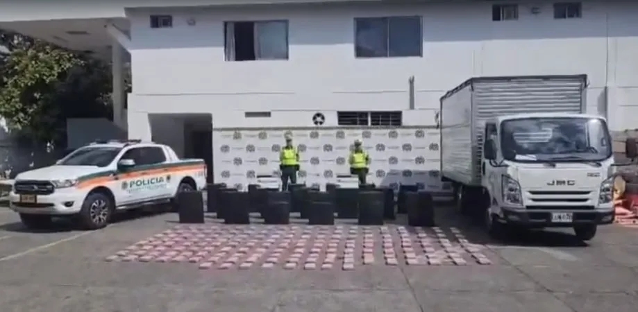 Una tonelada de marihuana fue incautada en el centro del Valle.